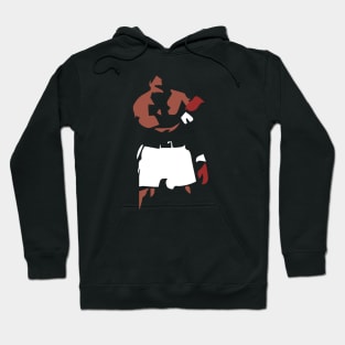 Muhammad Ali Abstract Iconic Pose Hoodie